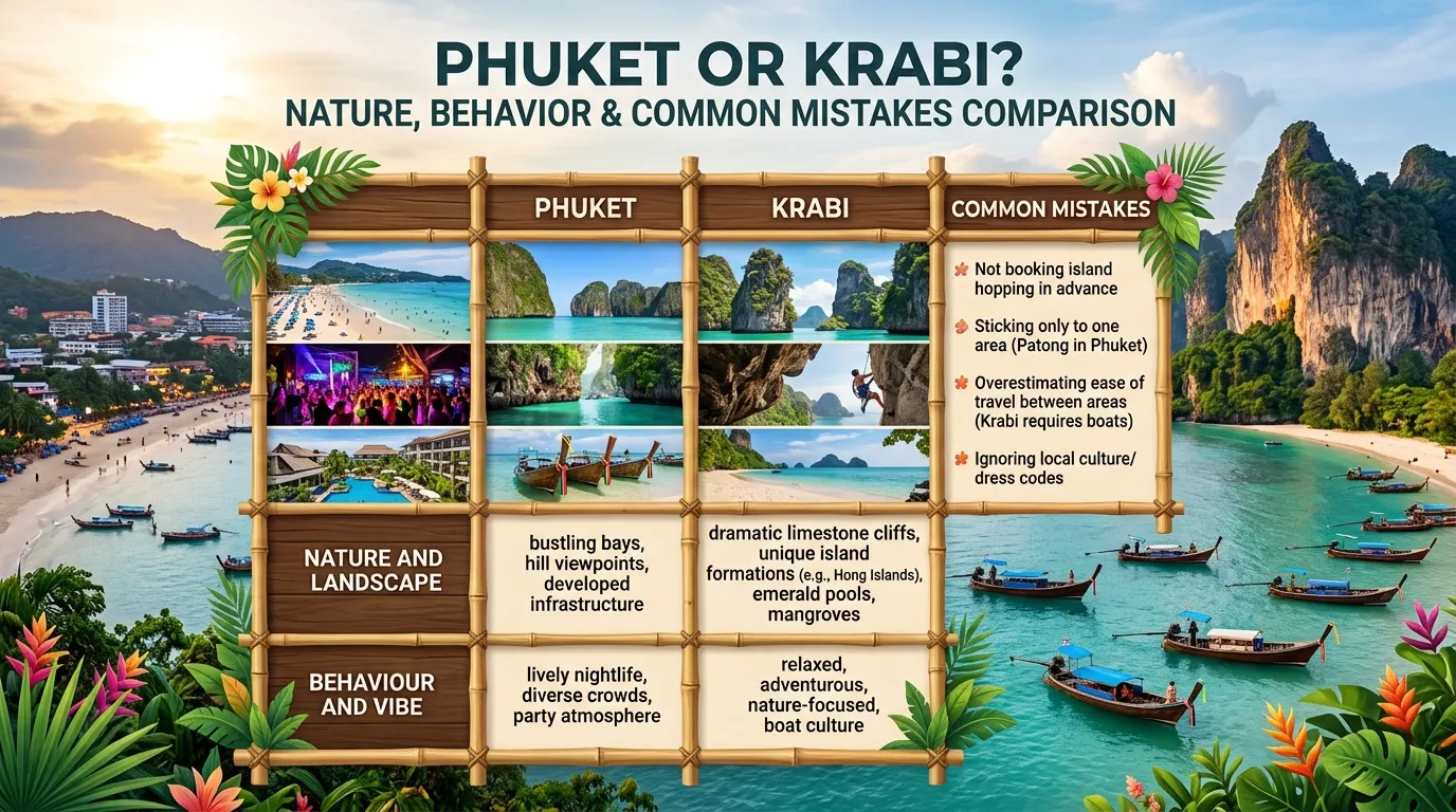 Phuket or Krabi