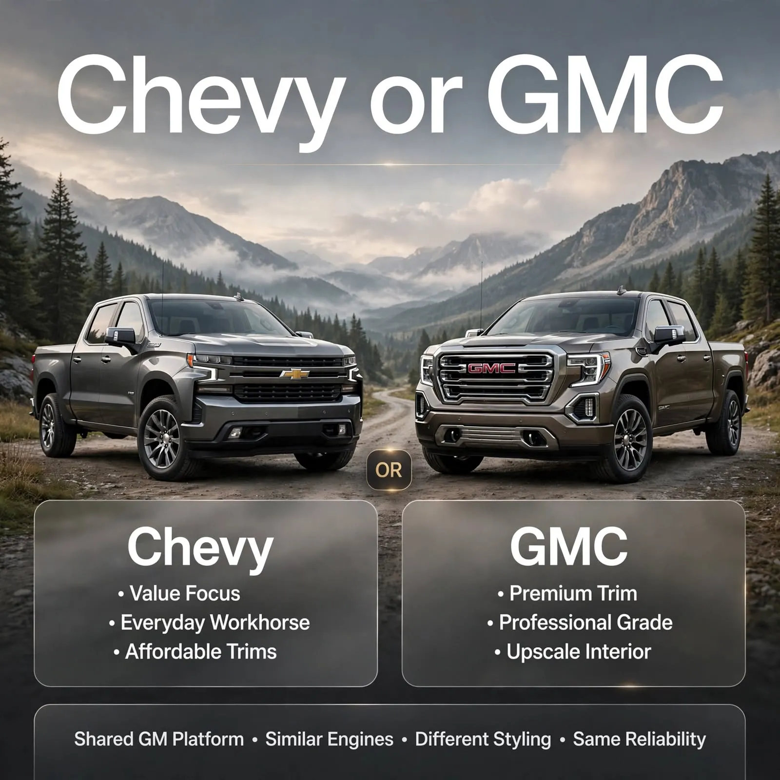 Chevy or GMC