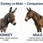 donkey or mule