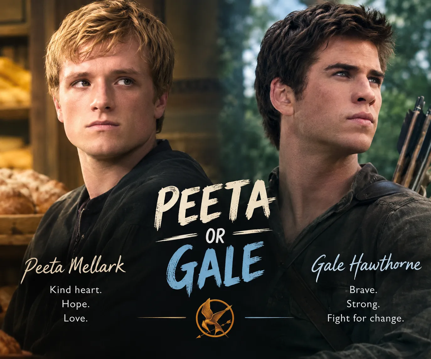 Peeta or Gale